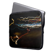 Schwarzer Schütze Laptopschutzhülle (Vorderseite Links)