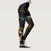Schwarzer Schütze Leggings (Rechts)
