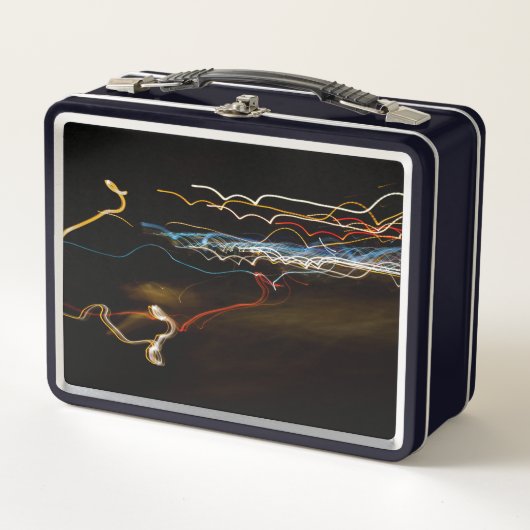 Schwarzer Schütze Metall Brotdose (Vorderseite)