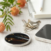 Schwarzer Schütze Schlüsselanhänger (Seite)