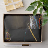 Schwarzer Schütze Seidenpapier (Geschenk)