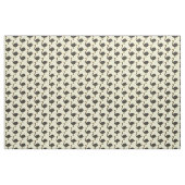 Schwarzer Schwan-Cartoon-Abbildung Stoff (Yard (91,4 cm))