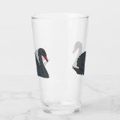 Schwarzer Schwan Glas (Links)