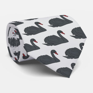 Schwarzer Schwan Krawatte