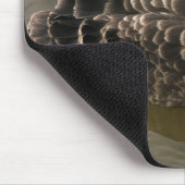 Schwarzer Schwan Mousepad (Ecke)