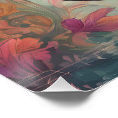 Schwarzer Schwan Nr. 1 Poster (Ecke)