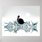 Schwarzer Schwan Poster (Vorne)