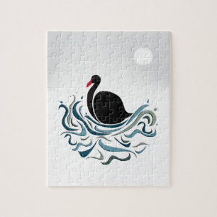 Schwarzer Schwan Puzzle