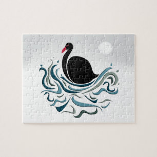 Schwarzer Schwan Puzzle
