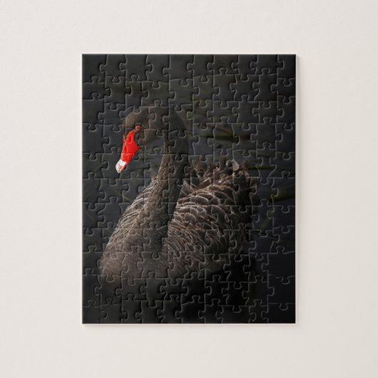Schwarzer Schwan Puzzle (Vertikal)