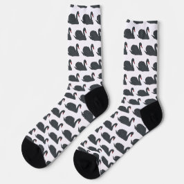 Schwarzer Schwan Socken