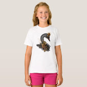 Schwarzer Schwan T-Shirt (Vorne ganz)