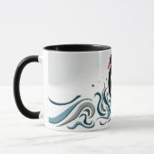 Schwarzer Schwan Tasse (Links)