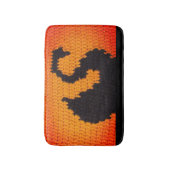 Schwarzer Schwanz Profil in Kunsthandwerk bei Sonn Badematte (Vorderseite Vertikal)