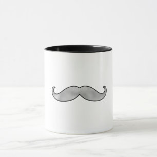 Schwarzer Silberbart Tasse