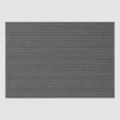 Schwarzer Silberstreifen Moderner Minimaler Boho U Seidenpapier (Vorderseite)