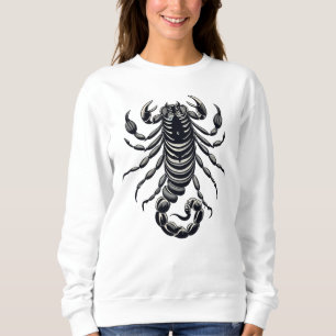 Schwarzer Skorpio Sweatshirt