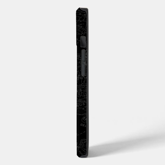 Schwarzer Skorpio Zodiac Astrologie Persönlichkeit Case-Mate iPhone Hülle (Rückseite / Links)