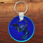 Schwarzer Skorpion-Schlüsselanhänger Schlüsselanhänger (Vorderseite)