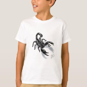 Schwarzer Skorpion! T-Shirt (Vorderseite)