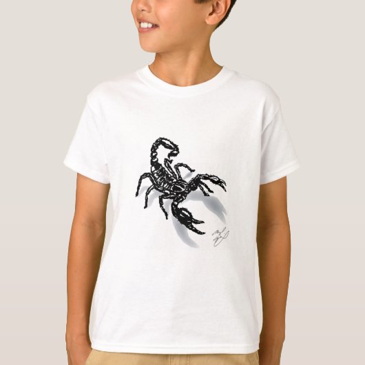 Schwarzer Skorpion! T-Shirt (Vorderseite)