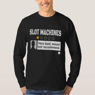 Schwarzer Spaß empfiehlt keinen Slot T-Shirt