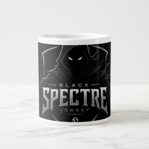 Schwarzer Spectre Gaming Becher - Gamer Kaffeetass Jumbo-Tasse