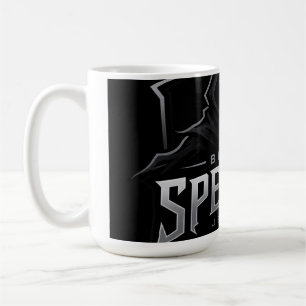 Schwarzer Spectre Gaming Becher - Gamer Kaffeetass Kaffeetasse