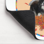 Schwarzer Spitz Halloween Mousepad (Ecke)