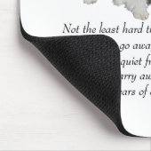 Schwarzer Spitz Keepake Mousepad (Ecke)