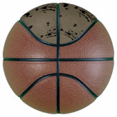 Schwarzer Splash und Tropfen Basketball (Rechts)