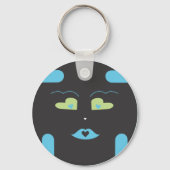 Schwarzer Sponap, Sertzeli Schlüsselanhänger (Vorderseite)