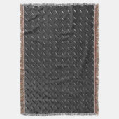 Schwarzer Stahl, metallische Struktur. Decke (Vorderseite Vertikal)
