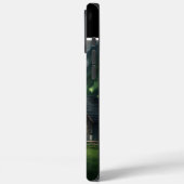 Schwarzer Stallion in den Alpen Case-Mate iPhone Hülle (Rückseite / Links)