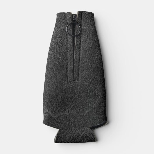 Schwarzer Stein Textur Flasche Cooler Flaschenkühler