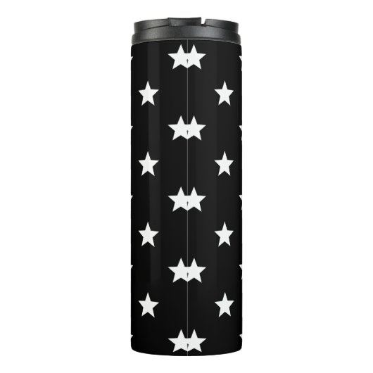 Schwarzer Stern Thermosbecher (Rückseite)