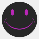 Schwarzer Sticker (Vorderseite)