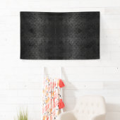 Schwarzer Stiel Hintergrund YouTube Selfy Banner (Insitu)