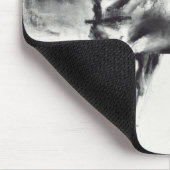 Schwarzer Stier Mousepad (Ecke)