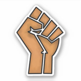 Schwarzer Stolz erste Einheit Geschichte Afrikanis Aufkleber