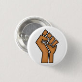 Schwarzer Stolz erste Einheit Geschichte Afrikanis Button (Vorne & Hinten)