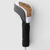 Schwarzer Stolz erste Einheit Geschichte Afrikanis Golf Headcover (angewinkelt)