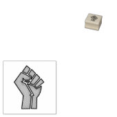 Schwarzer Stolz erste Einheit Geschichte Afrikanis Gummistempel (Stempel)