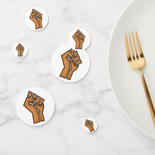 Schwarzer Stolz erste Einheit Geschichte Afrikanis Konfetti (Gruppe)