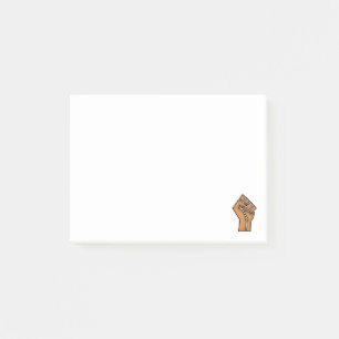 schwarzer Stolz Faust Einheit Geschichte Einheit A Post-it Klebezettel