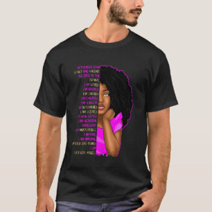 Schwarzer Stolz Kinder AM Schwarze Mädchen Magie H T-Shirt