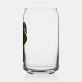 Schwarzer Stolz Rot-Grün-Pfanne afrikanische Flagg Dosenglas (Links)