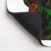 Schwarzer Stolz Rot-Grün-Pfanne afrikanische Flagg Mousepad (Ecke)