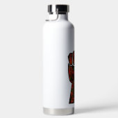 Schwarzer Stolz Rot-Grün-Pfanne afrikanische Flagg Trinkflasche (Rechts)