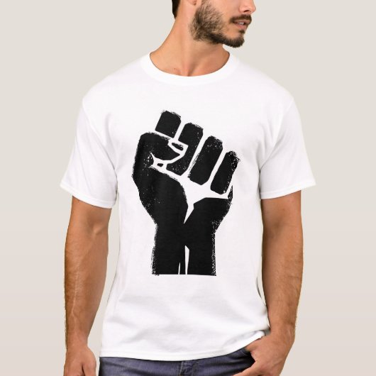 Schwarzer Stolz T-Shirt (Vorderseite)